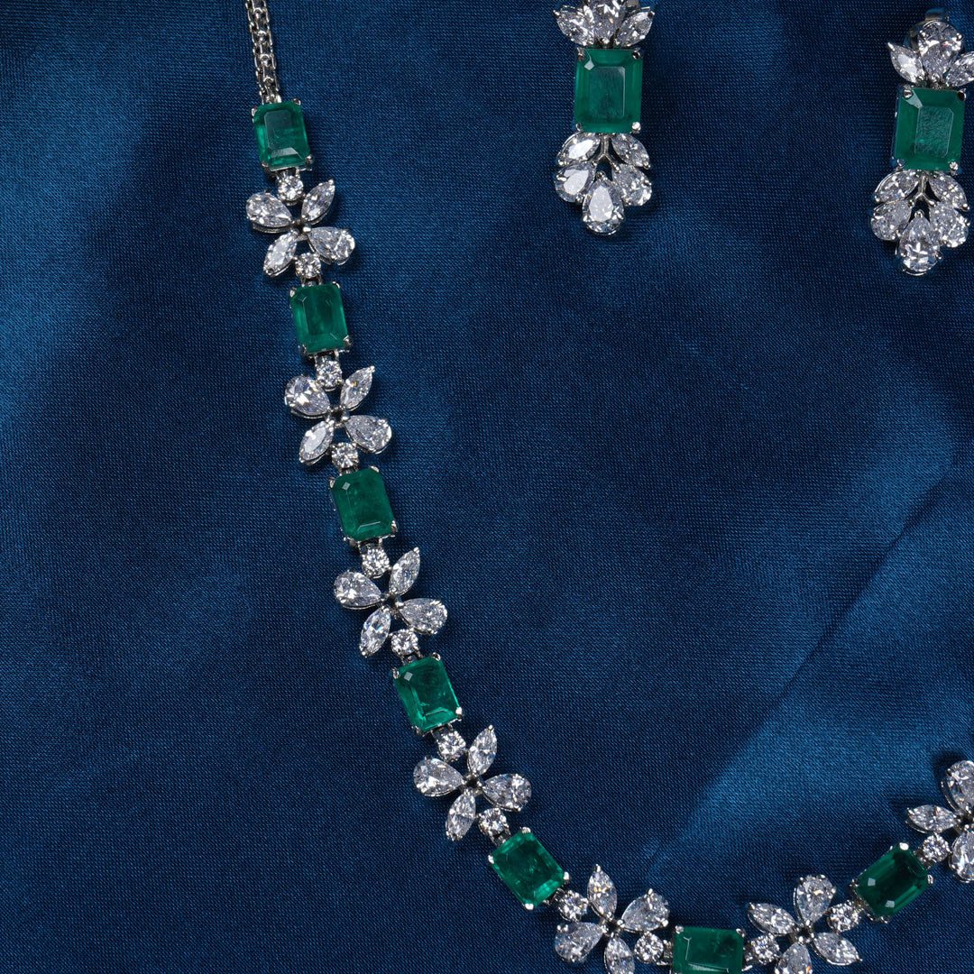 Emerald Swarovski Necklace