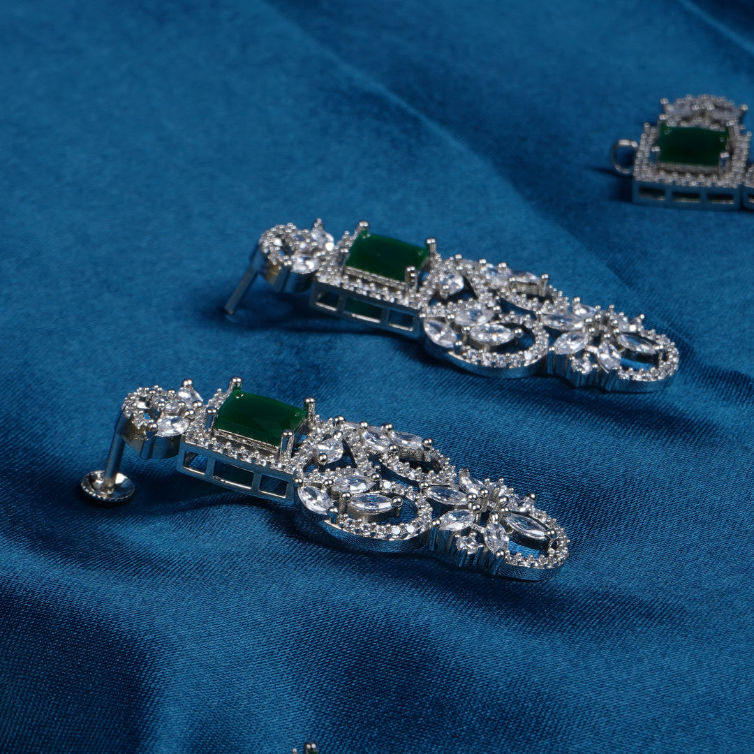 Emerald Necklace Set